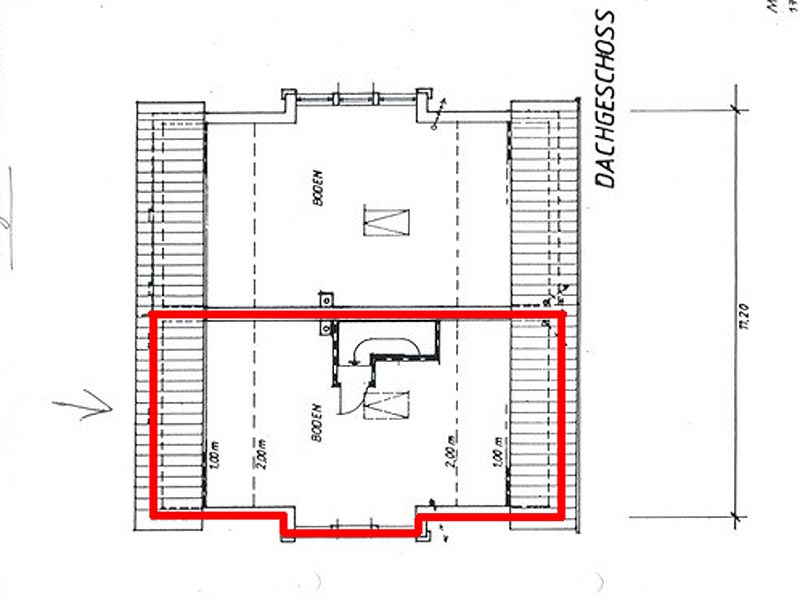 Grundriss (Dachgeschoss)
